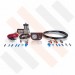 Compressorset Oluve 215 | wortelnoten mat manometerpaneel met enkele manometer