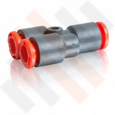 Y-shape Push-in Air Fitting 6mm to 4mm  | Semi-airsuspension