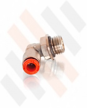 Elbow Air Fitting 6mm Air Line with O-ring| Semi-airsuspension