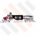 Compressor Kit Oluve 215 | Shiny Black Fiat Ducato | Citroën Jumper | Peugeot Boxer X250 gauge dashpanel with double pressure gauge